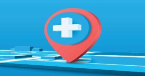 Medical Map Icon